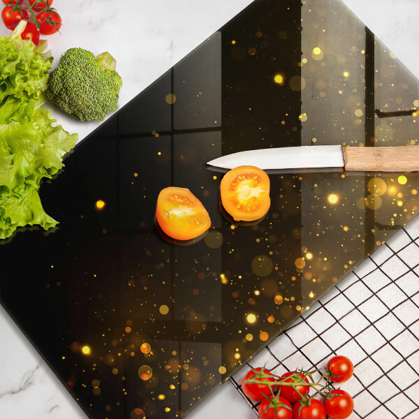 Schutz für induktionskochfeld Goldglitter