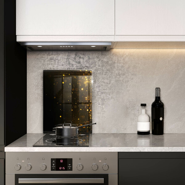 Schutz für induktionskochfeld Goldglitter