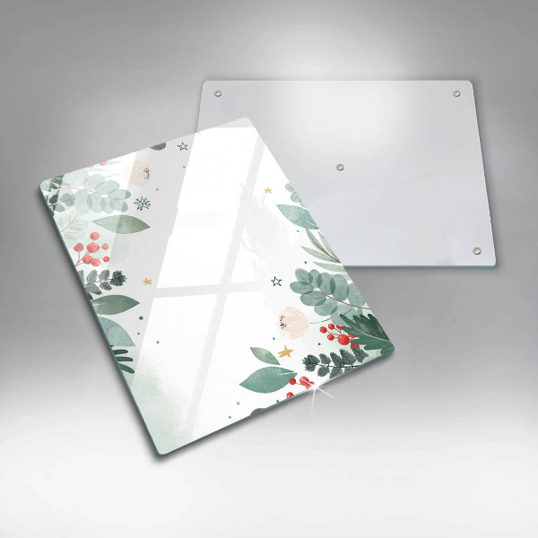 Herd abdeckplatte Aquarellblätter