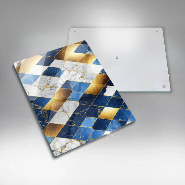 Herd abdeckplatte Goldene Marmorrauten