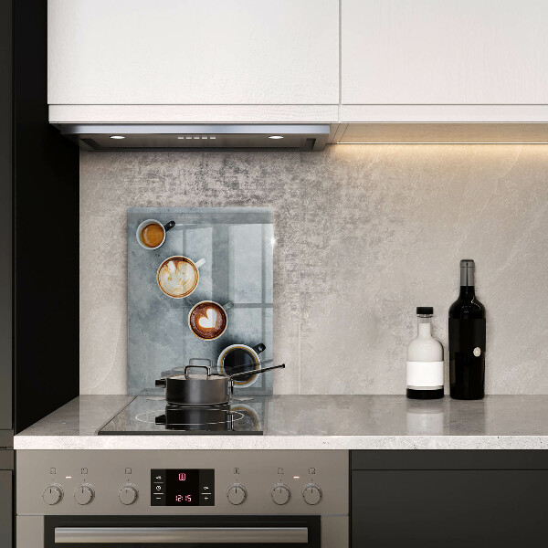 Herd abdeckplatte Küche - Kaffeetassen