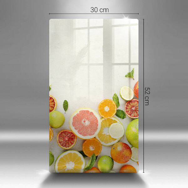 Herd abdeckplatte Zitrusfrüchte