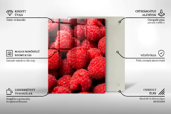 Herd schutzplatte Himbeerfrucht