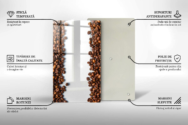 Herd schutzplatte Kaffeebohnen