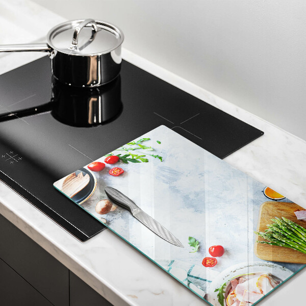 Herd schutzplatte Zutaten in der Küche