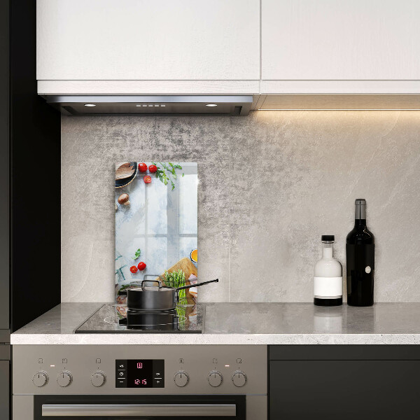 Herd schutzplatte Zutaten in der Küche