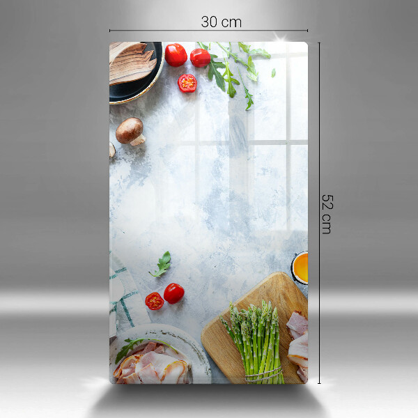 Herd schutzplatte Zutaten in der Küche