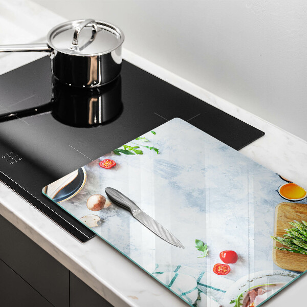 Herd schutzplatte Zutaten in der Küche