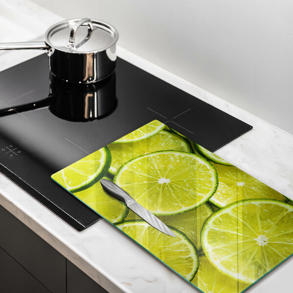 Abdeckung induktionskochfeld Limettenscheiben