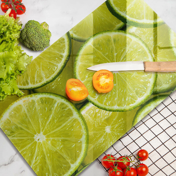 Abdeckung induktionskochfeld Limettenscheiben