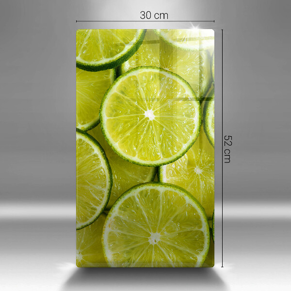 Abdeckung induktionskochfeld Limettenscheiben