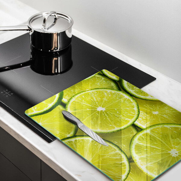 Abdeckung induktionskochfeld Limettenscheiben