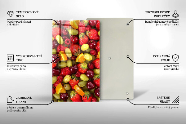 Abdeckung induktionskochfeld Sommerfrüchte