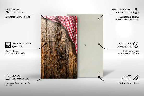 Abdeckung induktionskochfeld Holztisch
