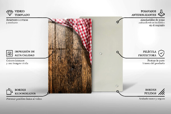 Abdeckung induktionskochfeld Holztisch
