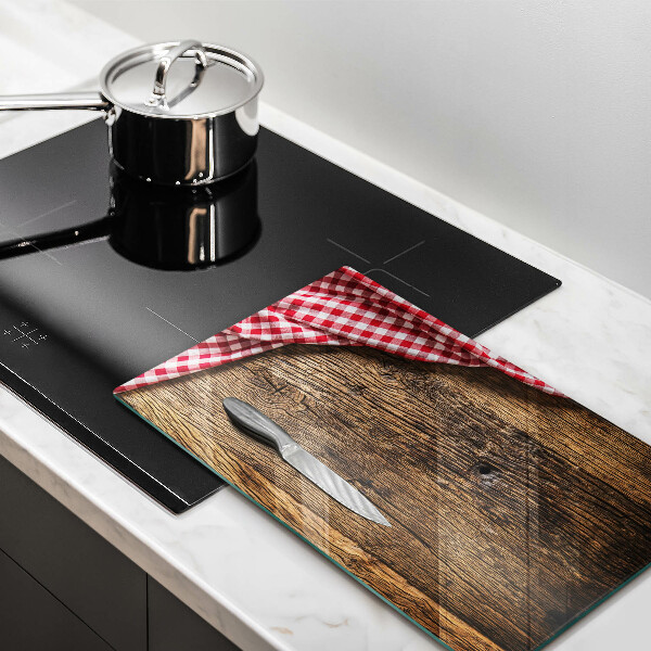 Abdeckung induktionskochfeld Holztisch