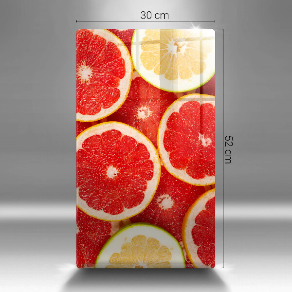 Abdeckung induktionskochfeld Grapefruitscheiben