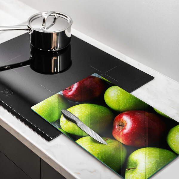 Abdeckung induktionskochfeld Saftige Äpfel