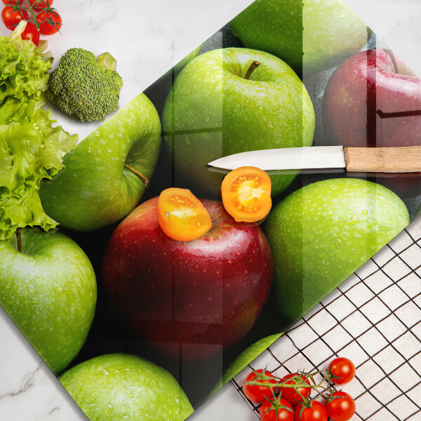 Abdeckung induktionskochfeld Saftige Äpfel