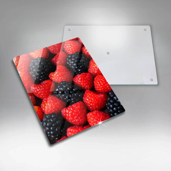 Abdeckung induktionskochfeld Himbeeren und Brombeeren