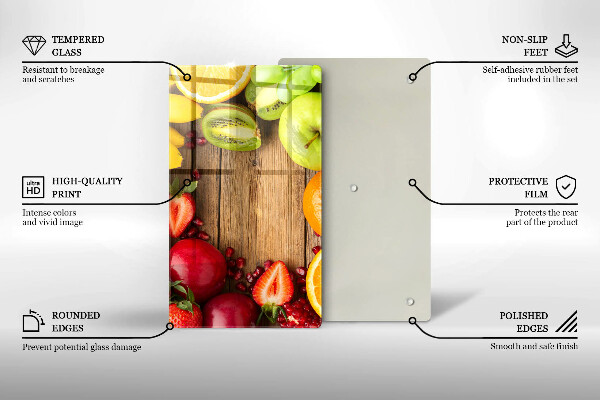 Abdeckung induktionskochfeld Frisches Obst