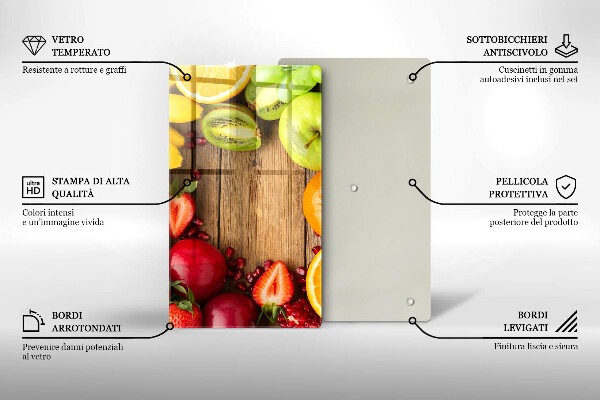 Abdeckung induktionskochfeld Frisches Obst