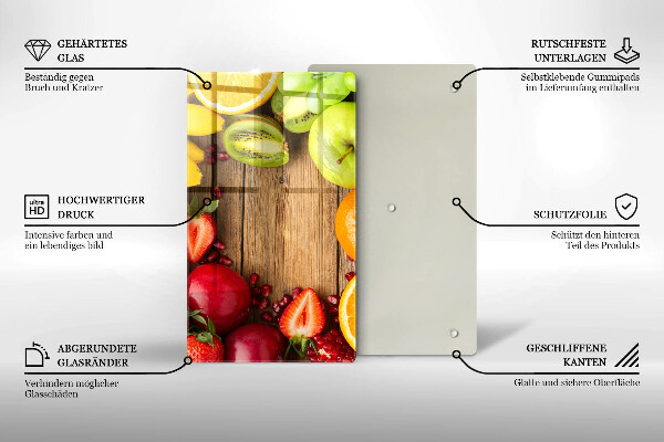 Abdeckung induktionskochfeld Frisches Obst