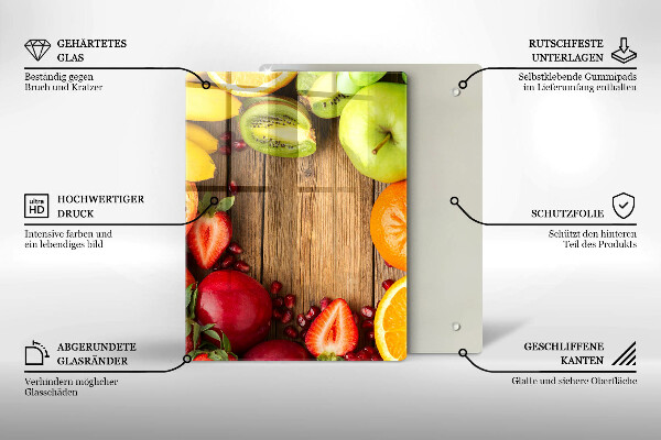 Abdeckung induktionskochfeld Frisches Obst