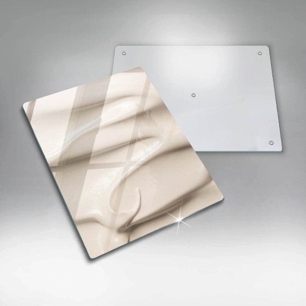 Abdeckung induktionskochfeld Cremiges Eis