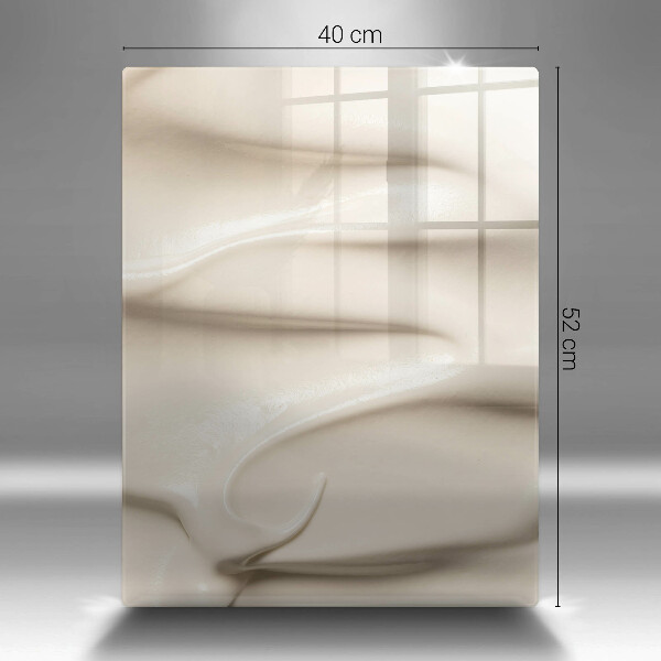 Abdeckung induktionskochfeld Cremiges Eis