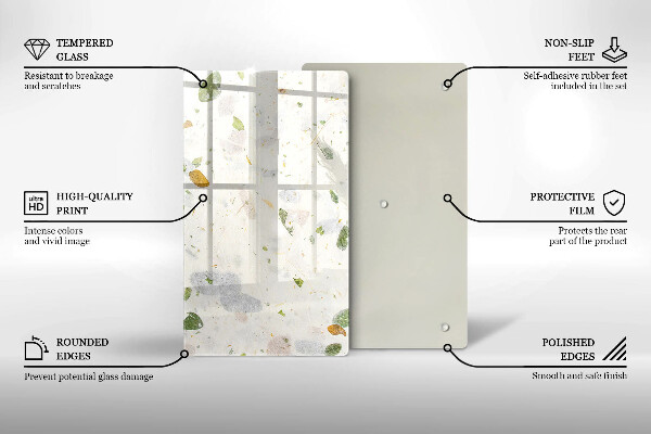 Abdeckung induktionskochfeld Fallende Blätter