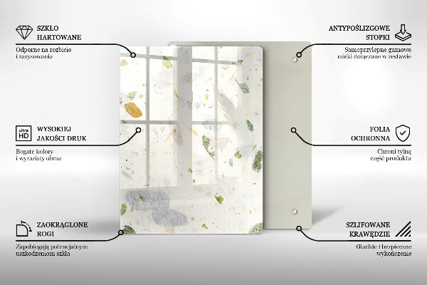 Abdeckung induktionskochfeld Fallende Blätter