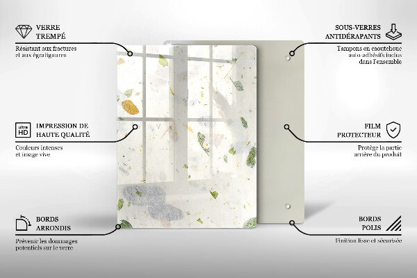 Abdeckung induktionskochfeld Fallende Blätter