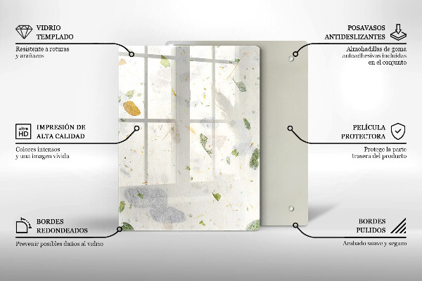 Abdeckung induktionskochfeld Fallende Blätter