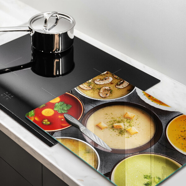 Abdeckung induktionskochfeld Bunte Suppen