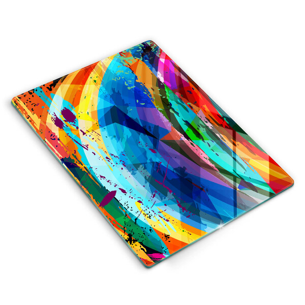 Herd abdeckplatte Bunte Farbflecken