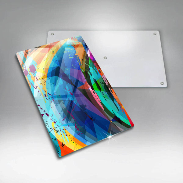 Herd abdeckplatte Bunte Farbflecken