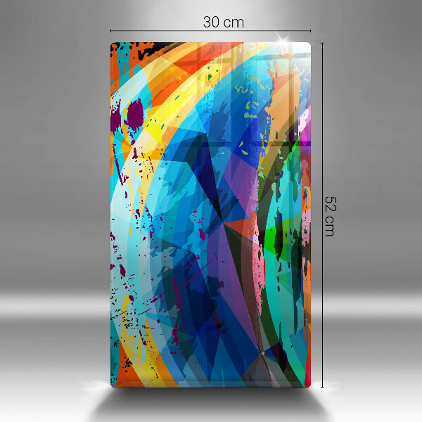 Herd abdeckplatte Bunte Farbflecken