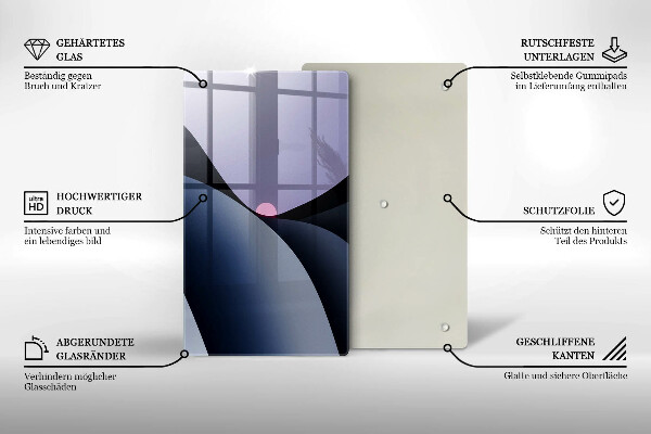 Herd abdeckplatte Abstrakte Formen