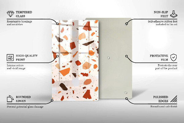 Herd abdeckplatte Dekoratives Steinzeug