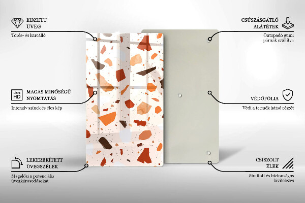 Herd abdeckplatte Dekoratives Steinzeug