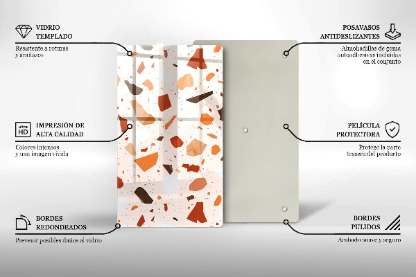 Herd abdeckplatte Dekoratives Steinzeug