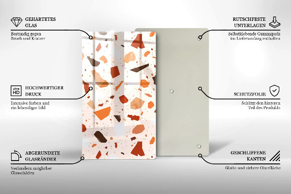 Herd abdeckplatte Dekoratives Steinzeug