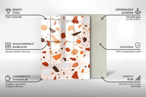 Herd abdeckplatte Dekoratives Steinzeug