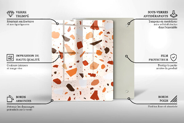 Herd abdeckplatte Dekoratives Steinzeug