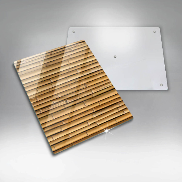 Herd abdeckplatte Natur-Boho-Bambus