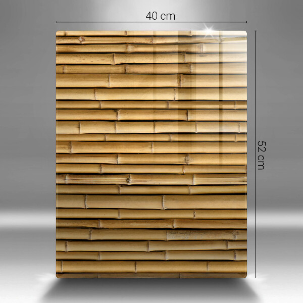 Herd abdeckplatte Natur-Boho-Bambus