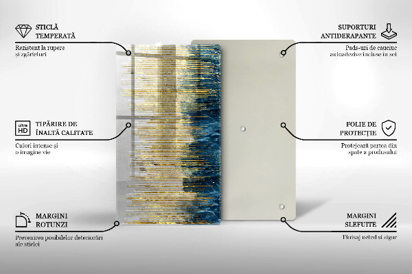 Herd abdeckplatte Designer-Abstraktion