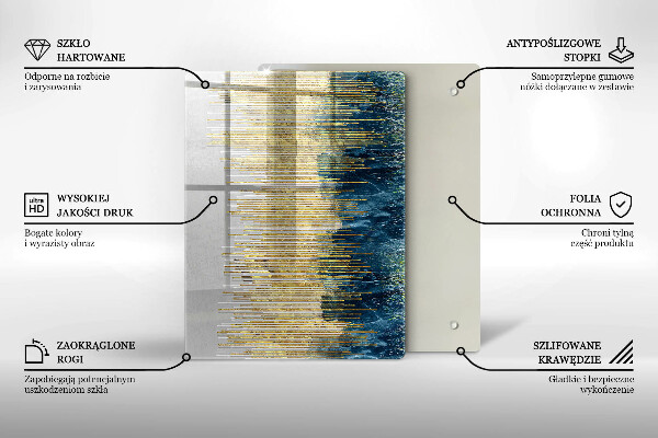 Herd abdeckplatte Designer-Abstraktion