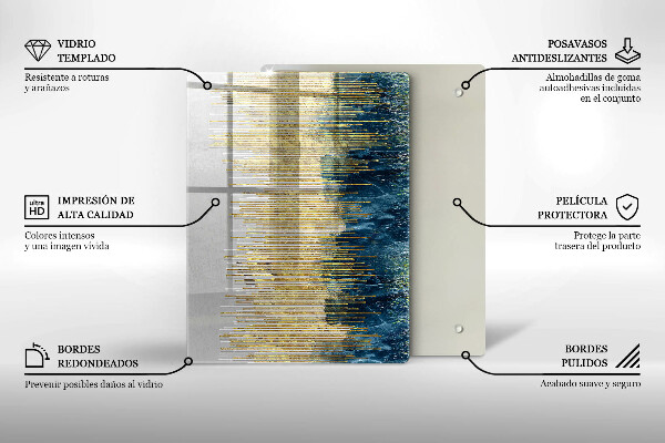 Herd abdeckplatte Designer-Abstraktion